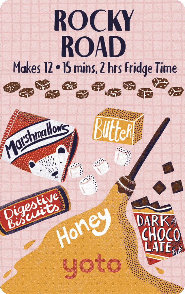 Baking with Yoto - Rocky Road